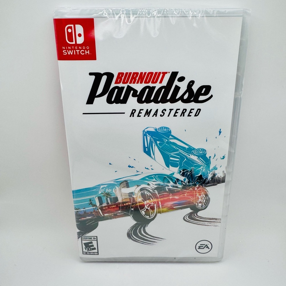 Nintendo Switch Burnout Paradise Remastered Brand New Factory Sealed